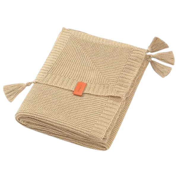 Plapuma tricotaj din bambus BabyOno Beige 0546/02 75 x 100 см/ Бамбук photo 1 Plapuma tricotaj din bambus BabyOno Beige 0546/02 75 x 100 см/ Бамбук photo 1