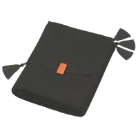 Plapuma tricotaj din bambus BabyOno Black 0546/01 75 x 100 cm/ Bambus