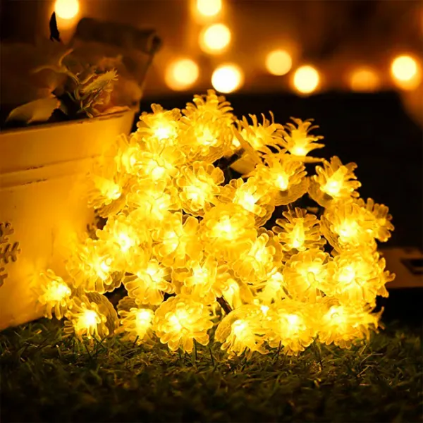 Гирлянды LED Christmas NY47 Ветвь/ Тёплый белый photo 1