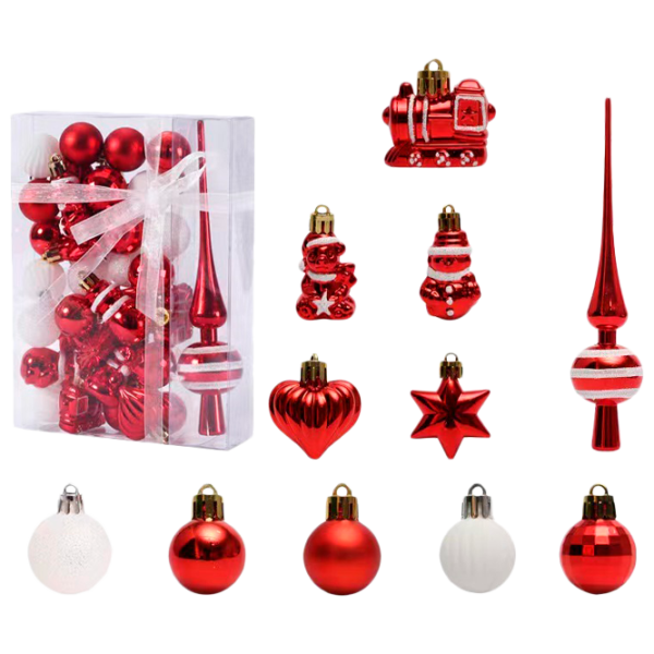 Игрушки для ёлки Christmas NY17 Красный photo 1
