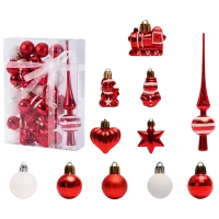 Игрушки для ёлки Christmas NY17 Красный