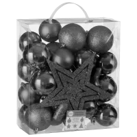 Игрушки для ёлки Christmas NY35 Черный