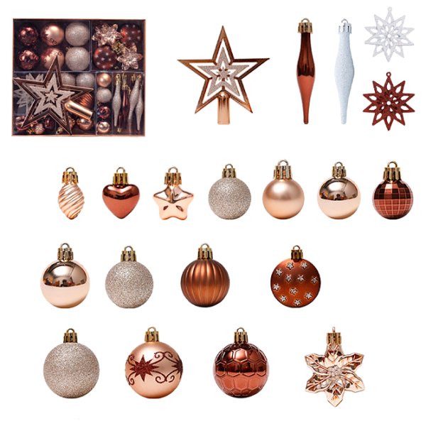 Игрушки для ёлки Christmas NY39 Коричневый photo 1