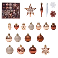Игрушки для ёлки Christmas NY39 Коричневый