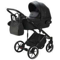 Cărucior pentru copil Adamex Lumi Air Delux SA-2/ Black