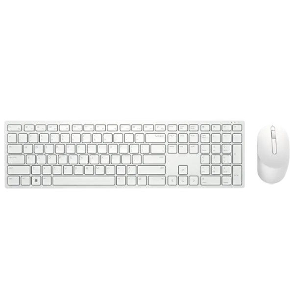 Tastatura & Mouse Dell KM5221W Fără fir/ White photo 1