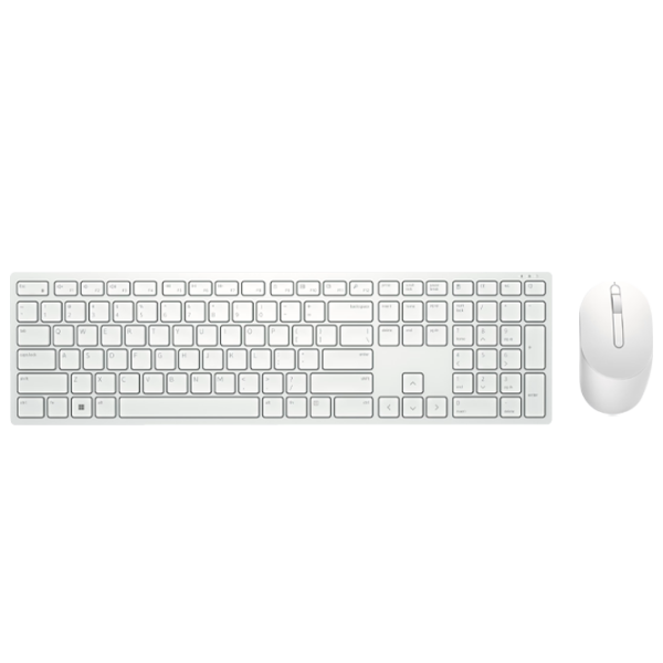 Tastatura & Mouse Dell KM5221W Fără fir/ White photo 1