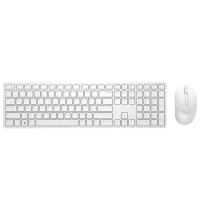 Клавиатура и Мышь Dell KM5221W Беспроводные/ Белый