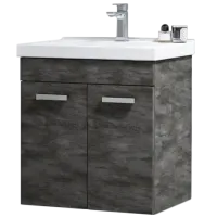 Mobila de baie ORKA Enez 65 (06766) Irony Pe perete/ MDF/ Grey