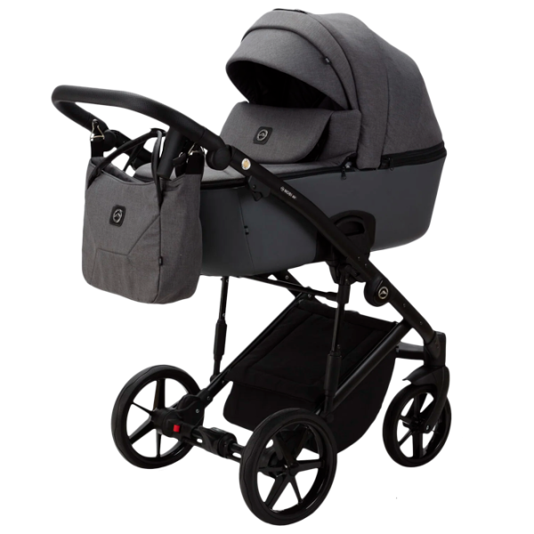 Cărucior pentru copil Adamex Mobi Air Lux PS-108/ Gray photo 1