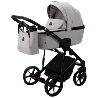 Cărucior pentru copil Adamex Mobi Air Lux PS-46/ Light Gray