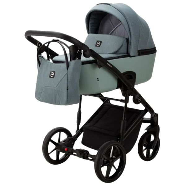 Cărucior pentru copil Adamex Mobi Air Lux PS-72/ Green photo 1