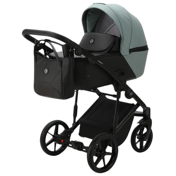 Cărucior pentru copil Adamex Mobi Air Delux SD-14/ Green photo 1 Cărucior pentru copil Adamex Mobi Air Delux SD-14/ Green photo 1
