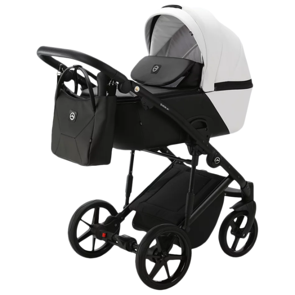 Детская коляска Adamex Mobi Air Delux SD-1/ Белый photo 1