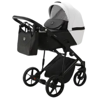 Детская коляска Adamex Mobi Air Delux SD-1/ Белый