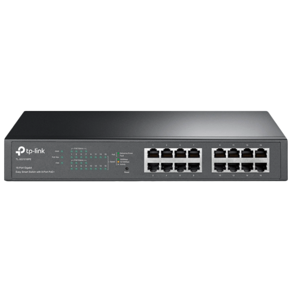 Switch TP-Link TL-SG1016PE Черный photo 1