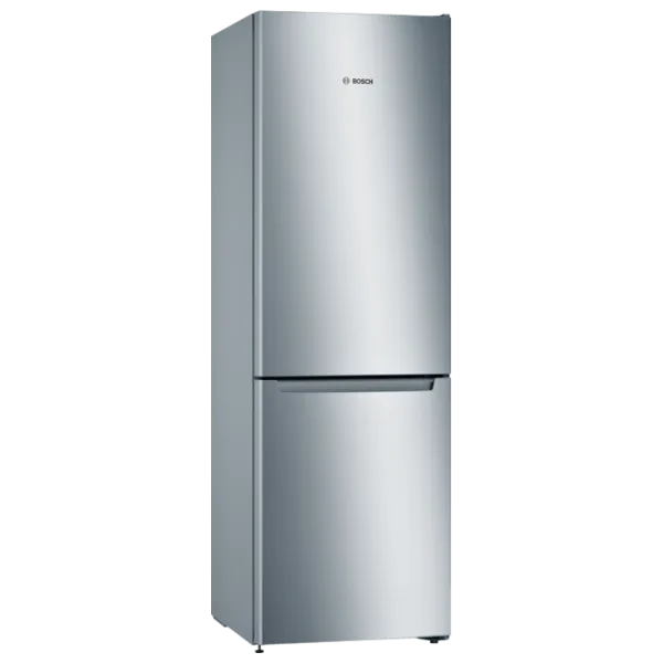 Frigider Bosch KGN33NLEB cu congelator jos 282 l / 176 cm / Inox photo 1