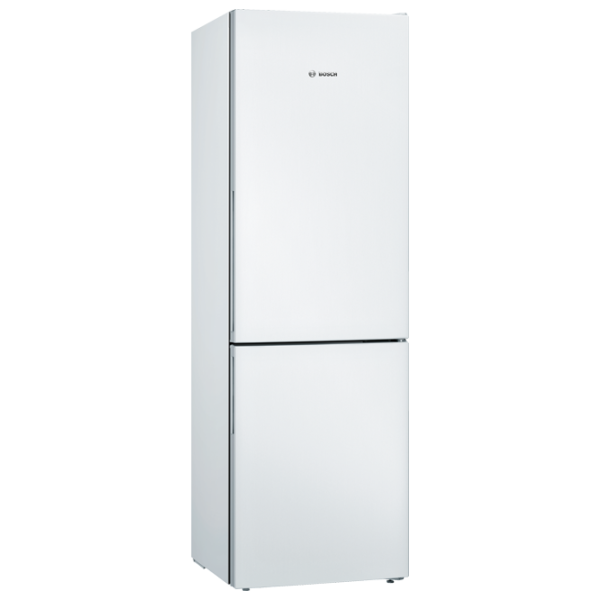 Frigider Bosch KGV36VWEA cu congelator jos 308 l / 186 cm / White photo 1