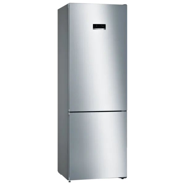 Frigider Bosch KGN49XLEA cu congelator jos 330 l / 203 cm / Inox photo 1