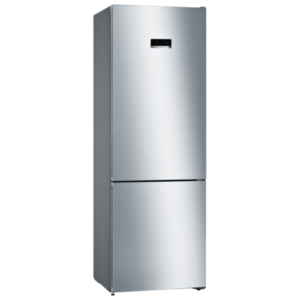 Frigider Bosch KGN49XLEA cu congelator jos 330 l / 203 cm / Inox photo 1
