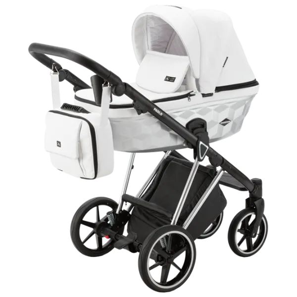 Cărucior pentru copil Adamex Paolo Star STAR-105/ White photo 1 Cărucior pentru copil Adamex Paolo Star STAR-105/ White photo 1