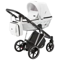 Cărucior pentru copil Adamex Paolo Star STAR-105/ White