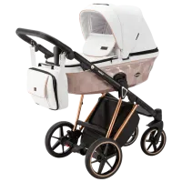 Детская коляска Adamex Paolo Star STAR-106/ Белый