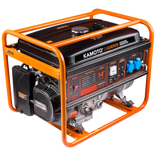 Generator de curent Kamoto GG 6500 220 V/ 12 V Benzină/ 6 kW photo 1