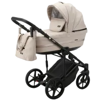 Детская коляска Adamex Rimini Delux RI-213/ Бежевый