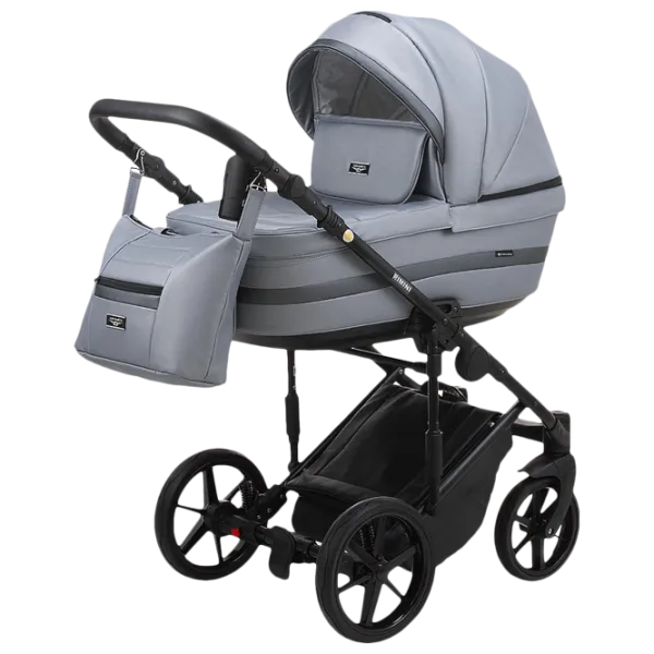 Детская коляска Adamex Rimini Delux RI-243/ Серый photo 1