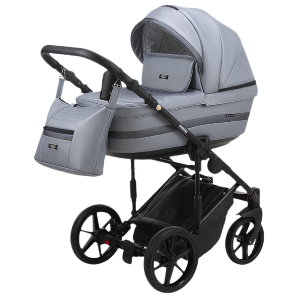 Детская коляска Adamex Rimini Delux RI-243/ Серый photo 1