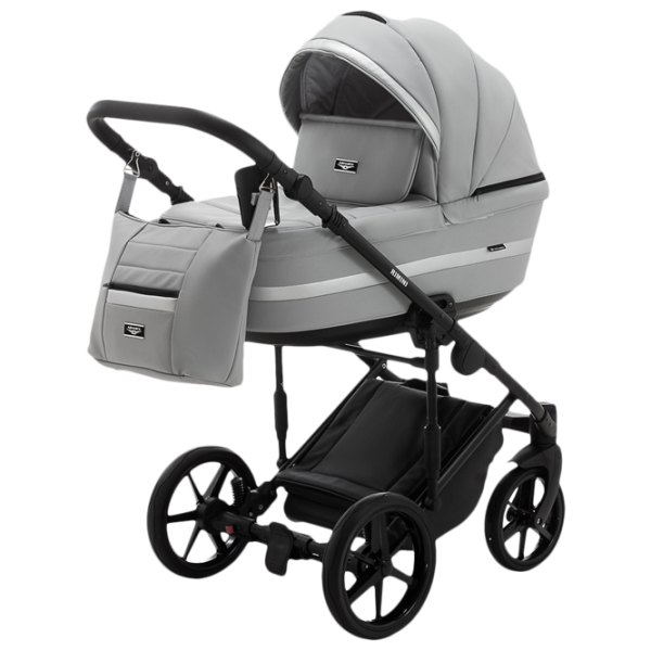 Cărucior pentru copil Adamex Rimini Delux RI-207/ Light Gray photo 1 Cărucior pentru copil Adamex Rimini Delux RI-207/ Light Gray photo 1