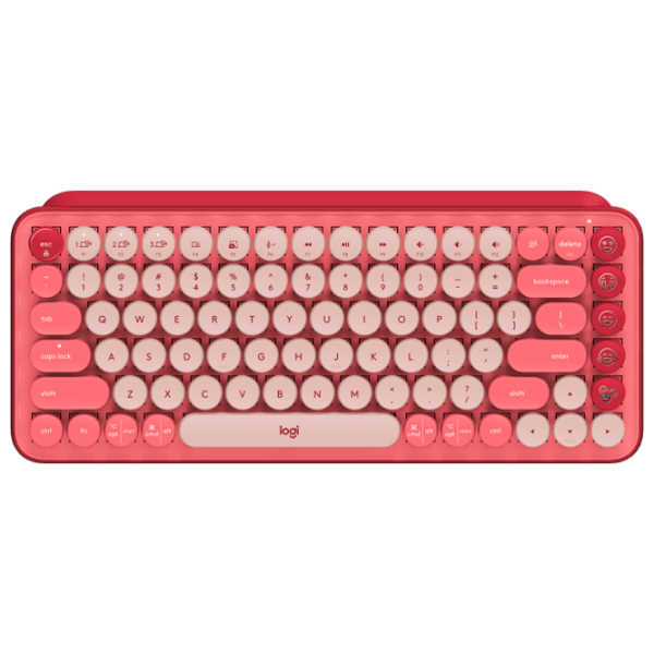 Клавиатура Logitech POP Keys Беспроводные/ Розовый photo 1