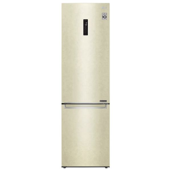 Frigider LG GW-B509SEKM cu congelator jos 384 l / 203 cm / Beige photo 1