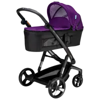 Cărucior pentru copil Bebumi Space 2 in 1 B186.7B196.11/ Black