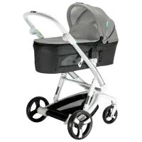 Cărucior pentru copil Bebumi Space 2 in 1 B186.2B196.5/ Black