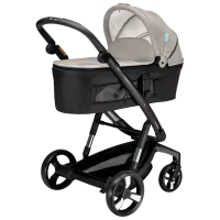 Cărucior pentru copil Bebumi Space 2 in 1 B186.4B196.7/ Black