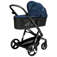 Cărucior pentru copil Bebumi Space 2 in 1 B186.6B196.10/ Black