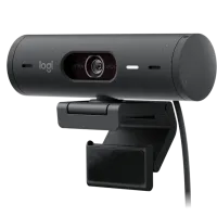 Веб-камера Logitech Brio 500 4 Мп / Черный