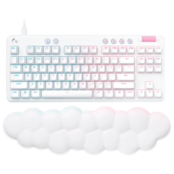 Tastatură Logitech G713 Cu fir/ White photo 1
