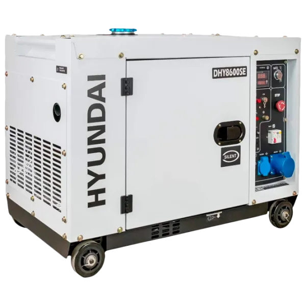 Generator de curent Hyundai DHY8600SE 230 V Motorină/ 6 kW photo 1 Generator de curent Hyundai DHY8600SE 230 V Motorină/ 6 kW photo 1