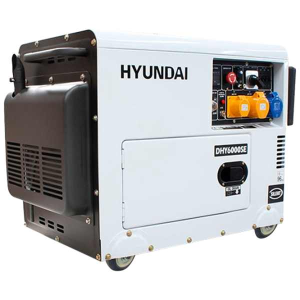 Генератор Hyundai DHY6000SE 115/ 230 В Дизель/ 4.5 кВт photo 1 Генератор Hyundai DHY6000SE 115/ 230 В Дизель/ 4.5 кВт photo 1