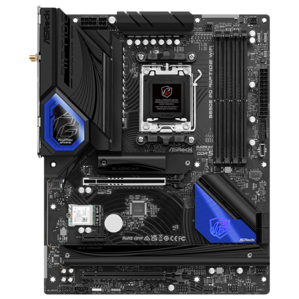 Материнская плата ASRock B650E PG RIPTIDE WIFI ATX/ AMD B650E photo 1