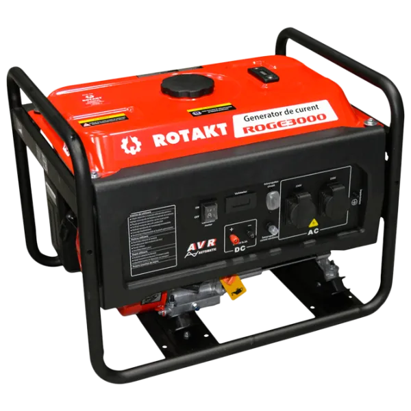 Generator de curent Rotakt ROGE3000 230 V Benzină/ 2.7 kW photo 1 Generator de curent Rotakt ROGE3000 230 V Benzină/ 2.7 kW photo 1