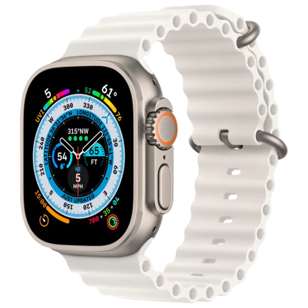 Ремень Apple Watch Ocean Band 49 мм/ Белый photo 1 Ремень Apple Watch Ocean Band 49 мм/ Белый photo 1
