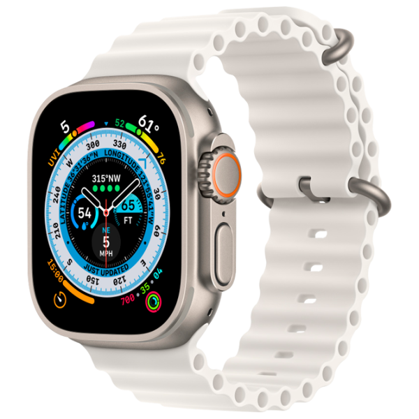 Ремень Apple Watch Ocean Band 49 мм/ Белый photo 1 Ремень Apple Watch Ocean Band 49 мм/ Белый photo 1