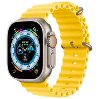 Ремень Apple Watch Ocean Band 49 мм/ Желтый