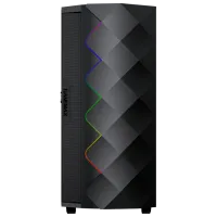 Carcasă Gamemax Diamond COC Mid Tower / Black photo 3