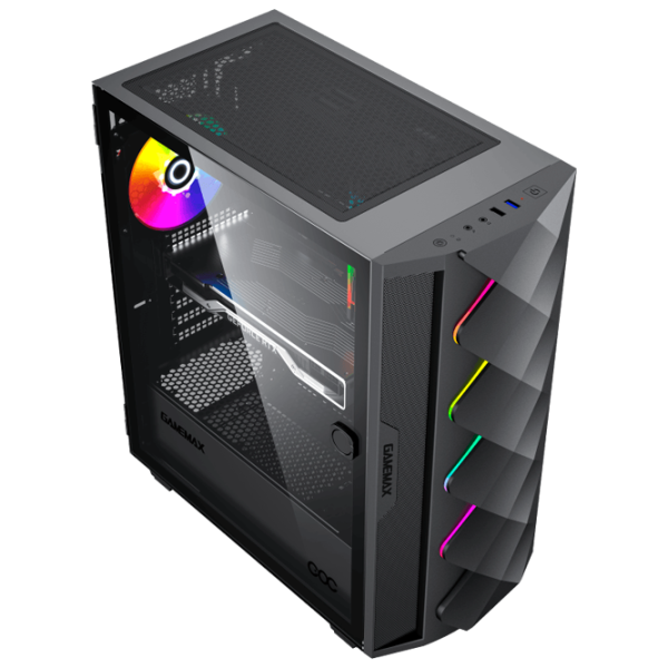 Корпус Gamemax Diamond COC Mid Tower / Черный photo 16