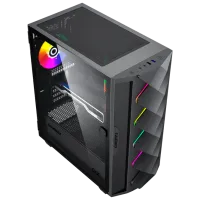 Carcasă Gamemax Diamond COC Mid Tower / Black photo 5